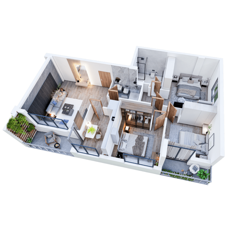 Appartement sur plan à vendre à tanger